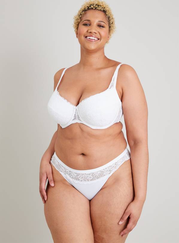 Plus size white clearance panties